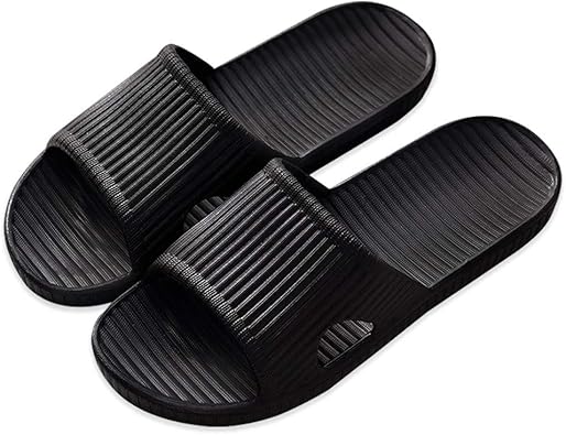 Shower Slippers for Women Men, Quick Drying Lightweight Non Slip Open-toe EVA Travel-friendly Breathable Shoes Slide Slippers for Bathroom,House Slipper,Outdoor